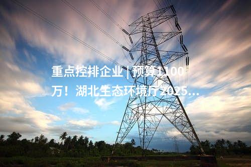重點(diǎn)控排企業(yè) | 預(yù)算1100萬！湖北生態(tài)環(huán)境廳2025年碳排放第三方核查項(xiàng)目公開招標(biāo)