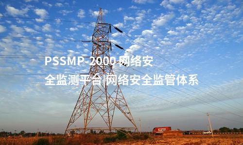 PSSMP-2000 網絡安全監(jiān)測平臺|網絡安全監(jiān)管體系